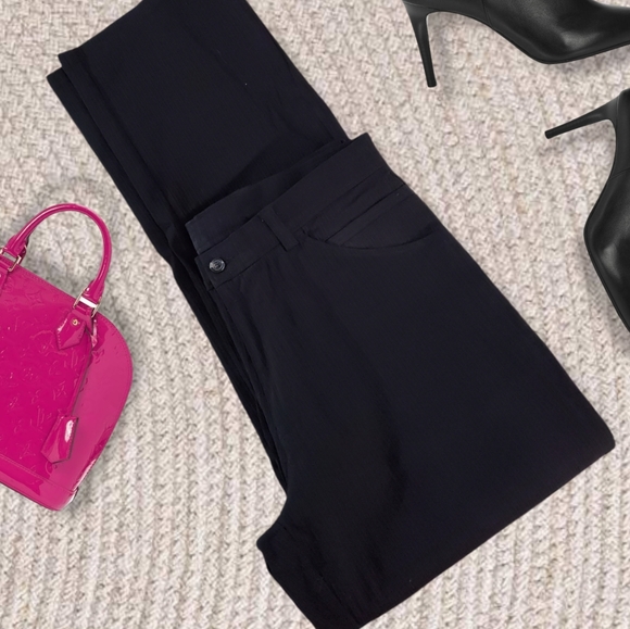 STONEHOUSE• WOMENS STRIPED PANT• HI RISE/CLASSIC LEG 9/10 - Picture 2 of 16